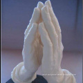 Praying hands bust